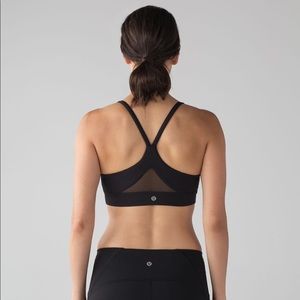 Lululemon Black Train Times Bra Size 8